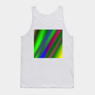 BLUE GREEN PINK YELLOW ABSTRACT TEXTURE Tank Top